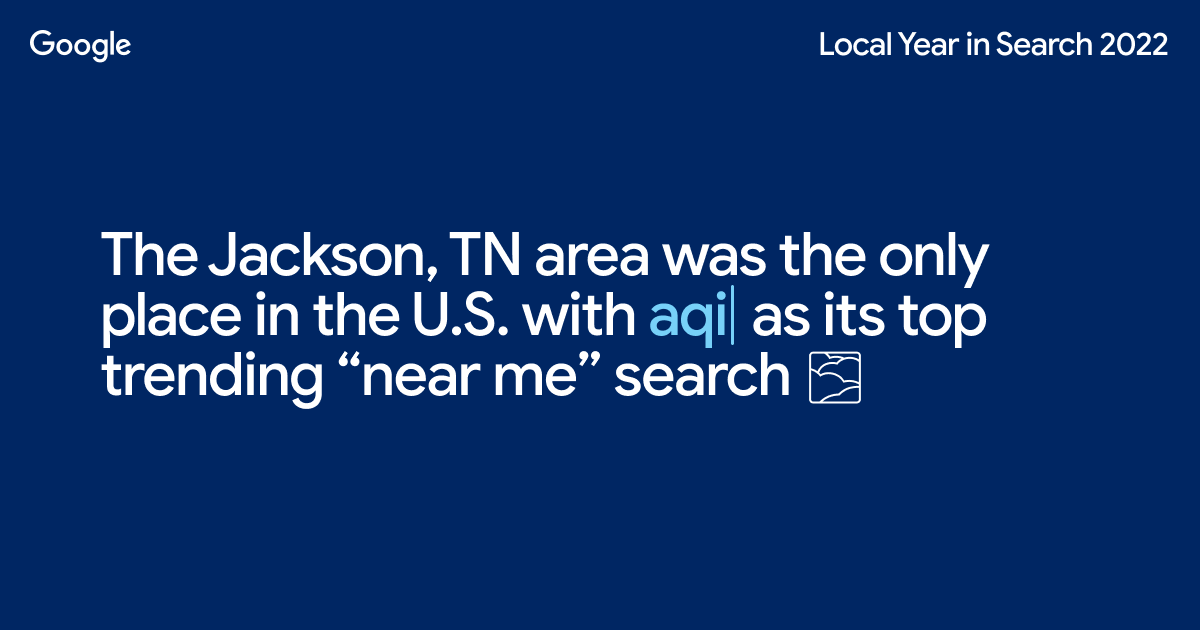 Local Year in Search 2022 for the Jackson, TN Area About